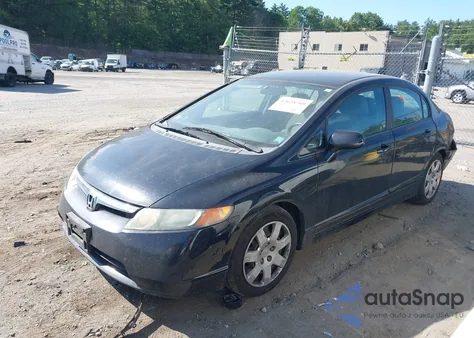 2008 Honda Civic Lx from USA, damaged, VIN 1HGFA16528L051690
